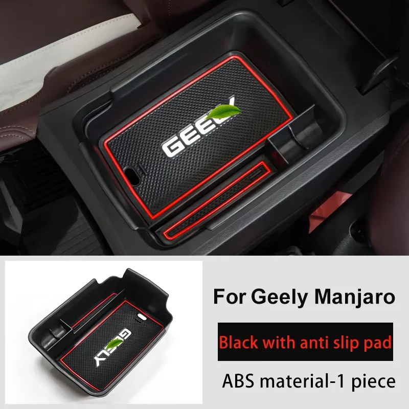 

LINNUNU джили монжаро подходит для GEELY Monjaro 2022 2023, контейнер для хранения с центральным подлокотником, контейнер-органайзер центральной консоли для Xingyue L 2024