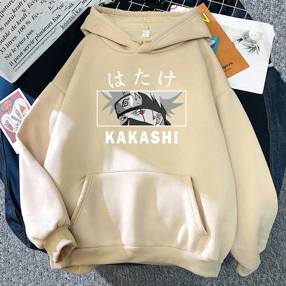 Толстовка Kakashi с капюшоном толстовка Sasuke Ichiraku мужской пуловер в стиле Харадзюку