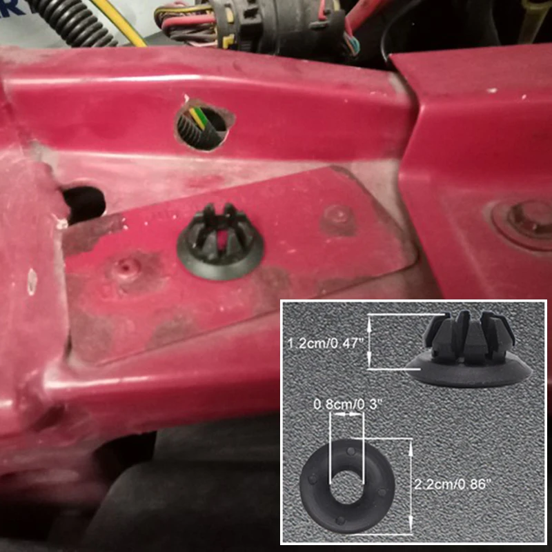 Крепежный зажим для капота автомобиля Honda Jazz Fit GD3 GD1 2003 - 2005 2006 2007 2008 |
