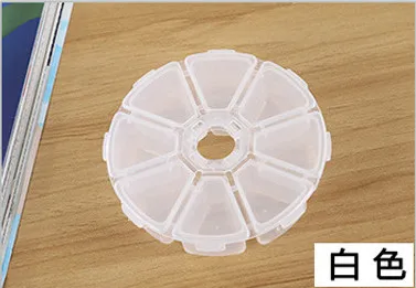 

Пластиковый ювелирный набор, круглая коробка для инструментов, ящик для рукоделия, органайзер для хранения, коробки для переноски, 4 цвета, ювелирное изделие в поисках, DIY аксессуары