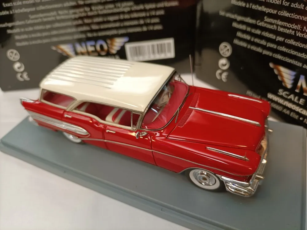 

Neo 1 43 Century Caballero red touring car model