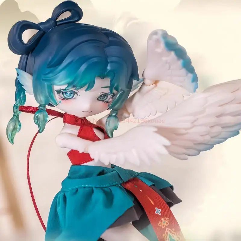 Коллекционная кукла BJD Hot Box Luluya Cloud Feather Pavilion Series (слепая коробка), полный комплект, двусторонний дизайн, подвижная, рождественский подарок для девочек (art.: 3920d4f7c29a3) - 3920d4f7c29a3