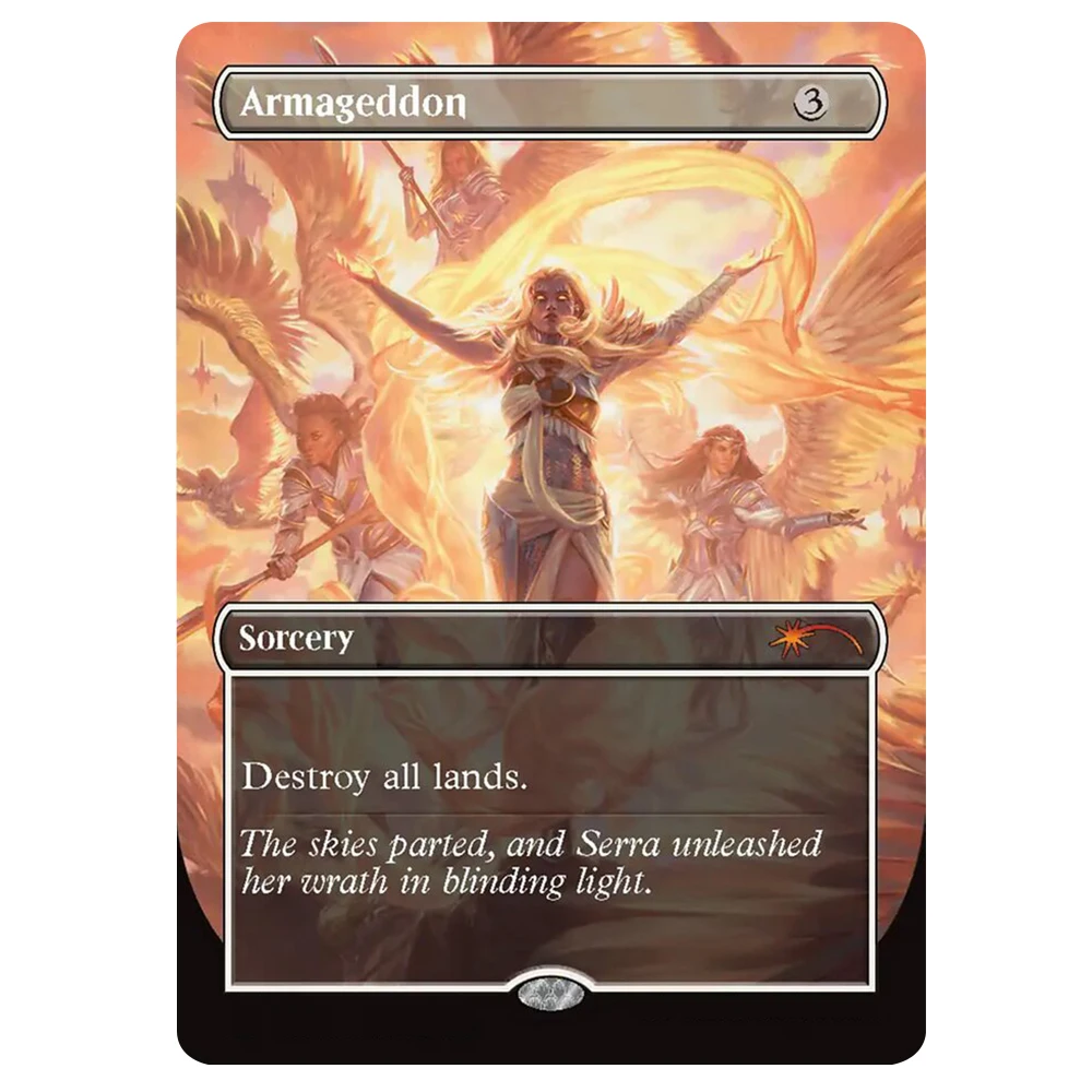 Фото Коллекционные карты TCG: Редкие магические карты для игры — Огненный Национальный Тирет, Укрощение, Тайт, Гора Магала, Темное Затмение, Армагеддон, Сила Тейдена №4