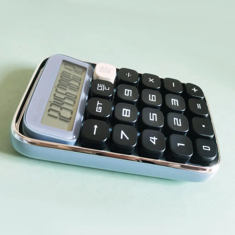 Механический калькулятор ключей Luxmoc высококачественный 12-битный студенческий