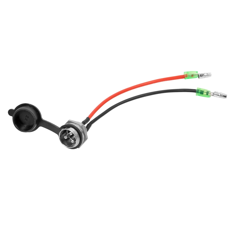 Интерфейсное зарядное устройство T-head гнездо порт 3 Pin Plug Cable для KUGOO M4 PRO Electric Scooter