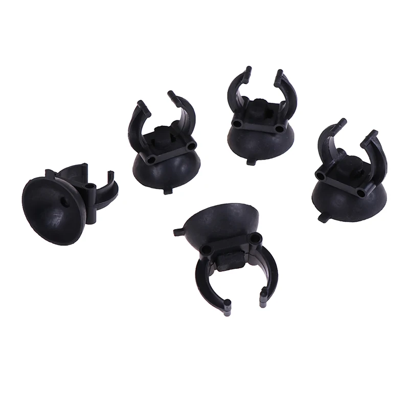 

5Pcs/set Black Suction Cups Aquarium Sucker Suction Cup For Air Line Pipe Tube LED Lights Heating Rods Clip Wire Holder New
