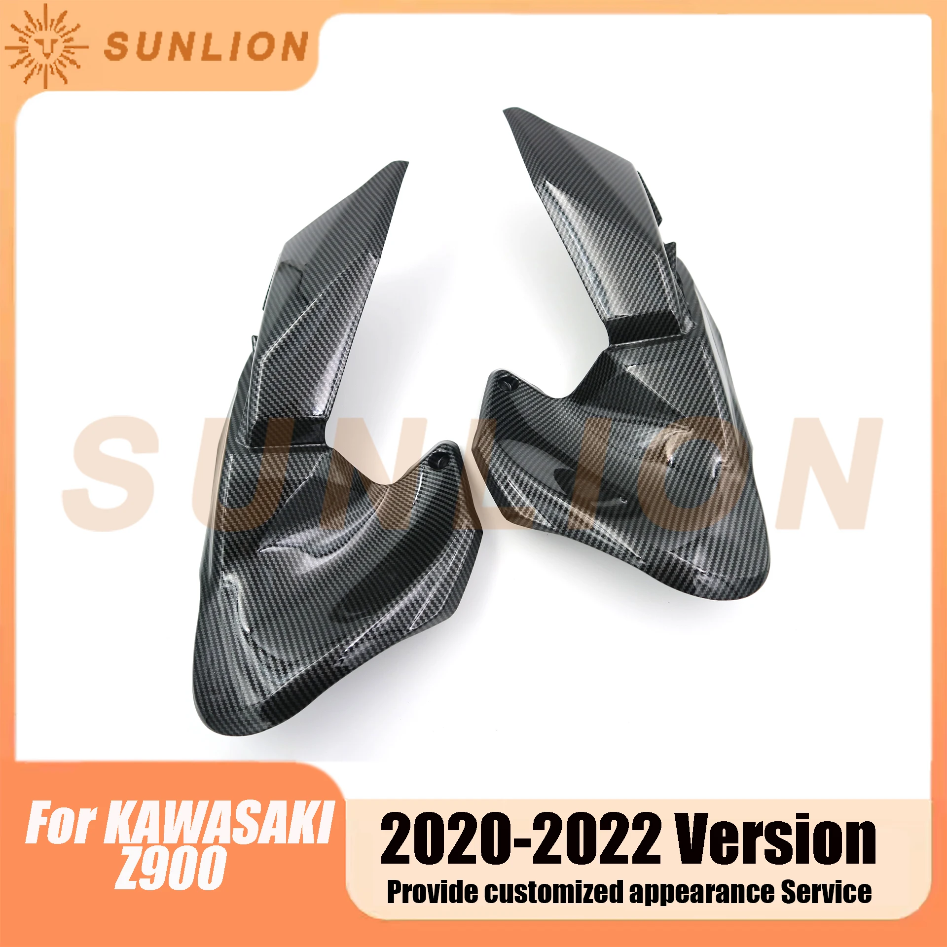 Подходит для Kawasaki Z900 ZR900 Z 900 ZR 2021 22 2023 боковая панель топливного бака мотоцикла
