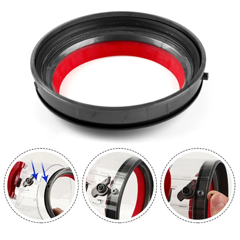 Top Fixed Sealing Ring For Dyson Vacuum Cleaner Of Dust Bucket Garbage Box Replacement Parts