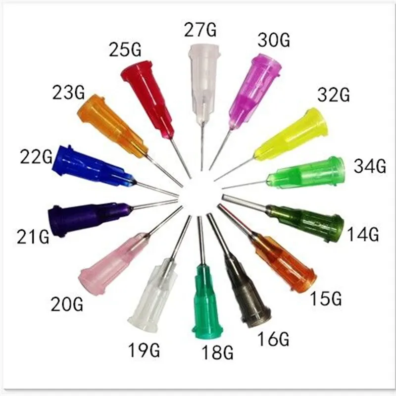

50pcs /Set Dispensing Needle Welding Fluxes For Welding Tools Suitable All Glue Liquid Solder Paste Adhesive Dispenser Needle