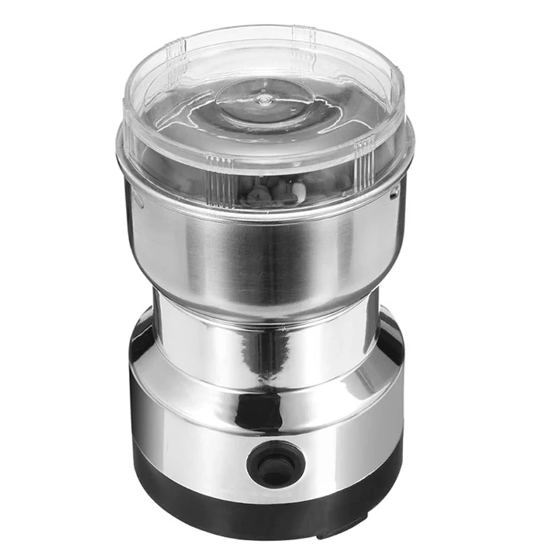 Кофемолка электрическая портативная бытовая машина для измельчения перца и