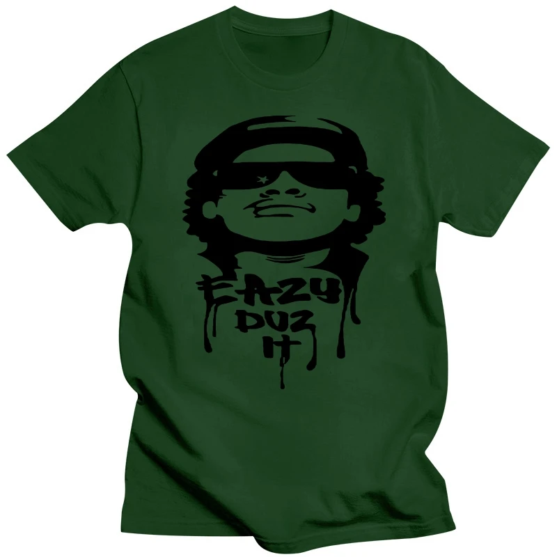 Рубашка Nwa Eazy E Duz It Футболка в стиле хип-хоп Маленький Средний Большой Xl Мужская