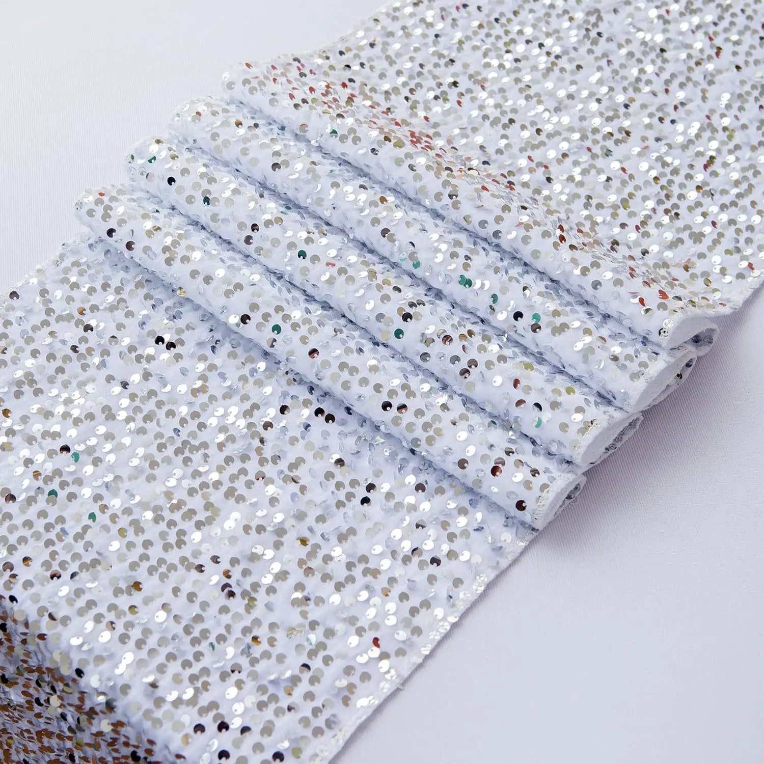 Рождественская блестящая скатерть 30x180 см красная/селая обеденный стол свадьба