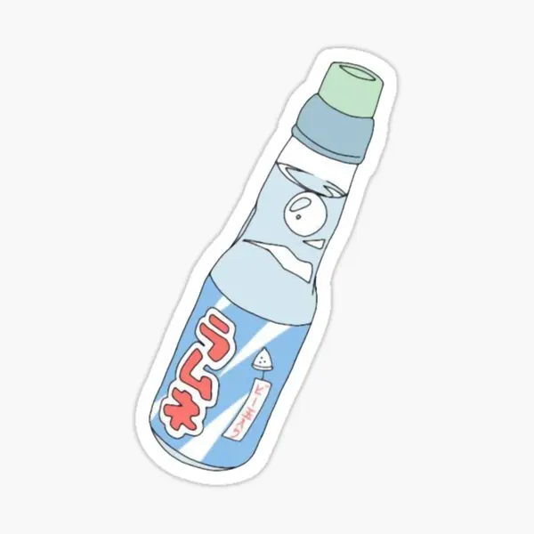 Kawaii Soda Drink  5PCS Stickers for Decor  Kid Window Home Cute Funny Car Anime Stickers Water Bottles Bumper Art Luggage Wall
