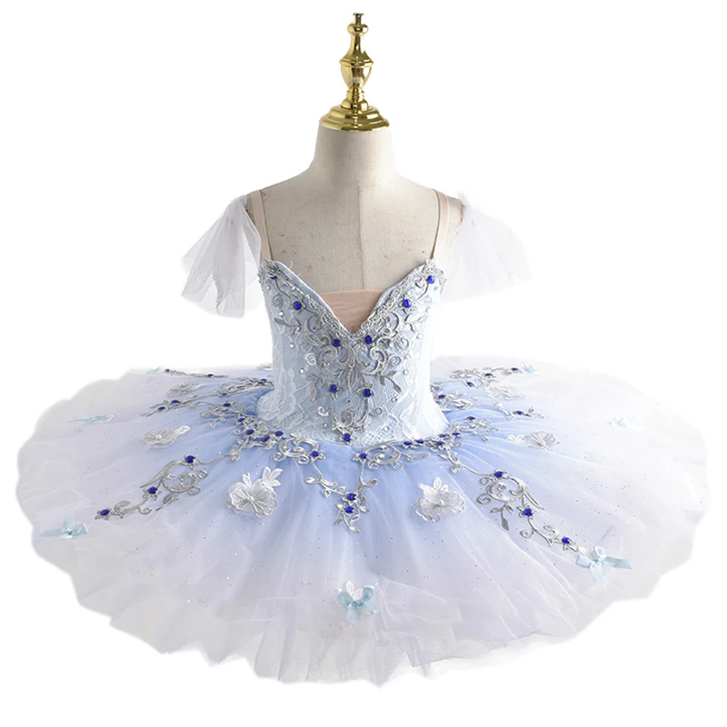 2024 Женская балетная юбка-пачка с блестками профессиональное балетное платье для