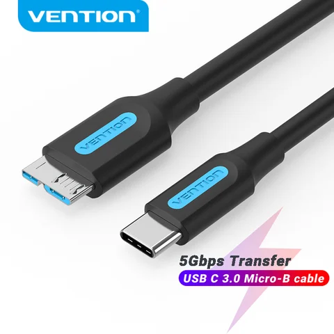 Кабель Vention USB 3.0 Type C - Micro B