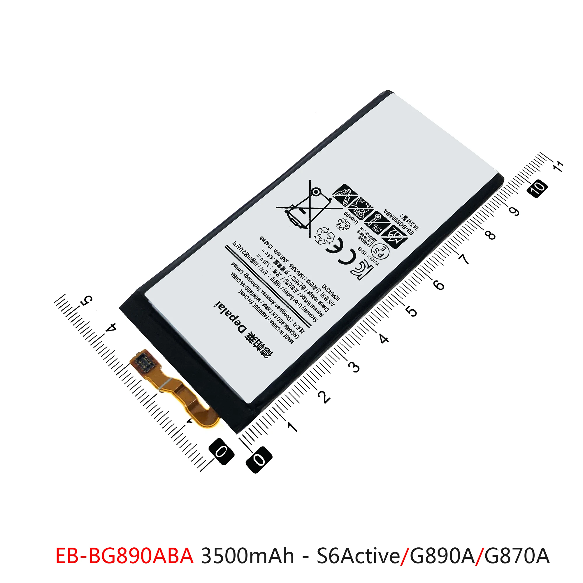 EB-BG928ABE Аккумулятор для Samsung Galaxy S6Active S6Edge S6Plus S6+ Аккумуляторы EB-BG890ABA EB-BG920 BG925