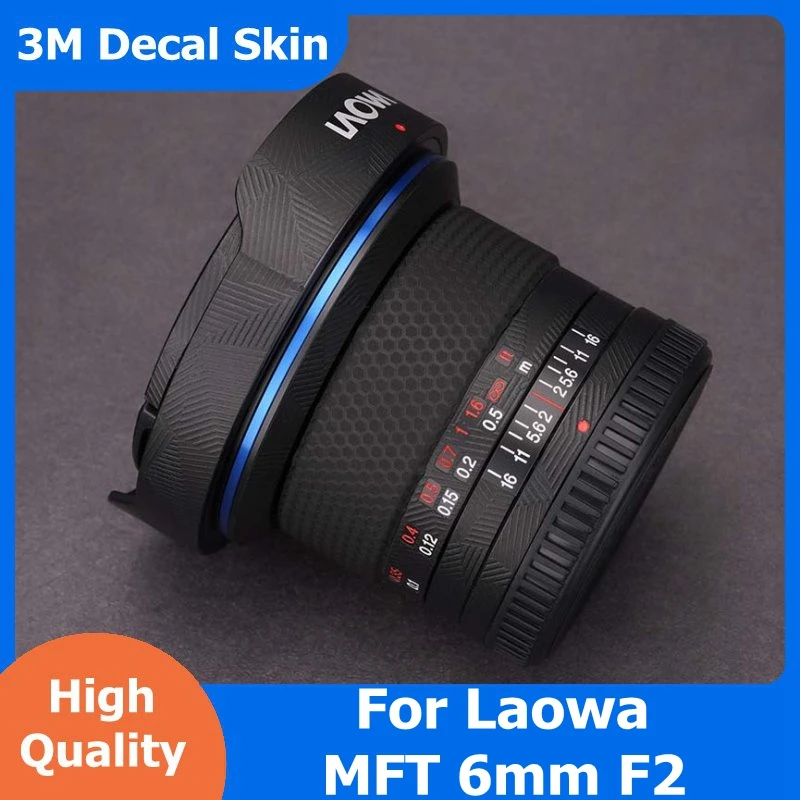 

For LAOWA 6mm F2 Decal Skin Vinyl Wrap Film Camera Lens Body Protective Sticker Protector Coat MFT 6mm F2.0 C-Dreamer