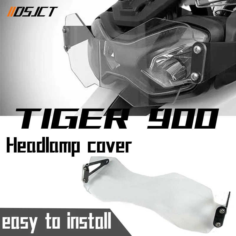 

FOR Triumph Tiger 900 TIGER900 2020 NEW Motorcycle Acrylic Headlight Protection Protector Guard Front Lamp Cover