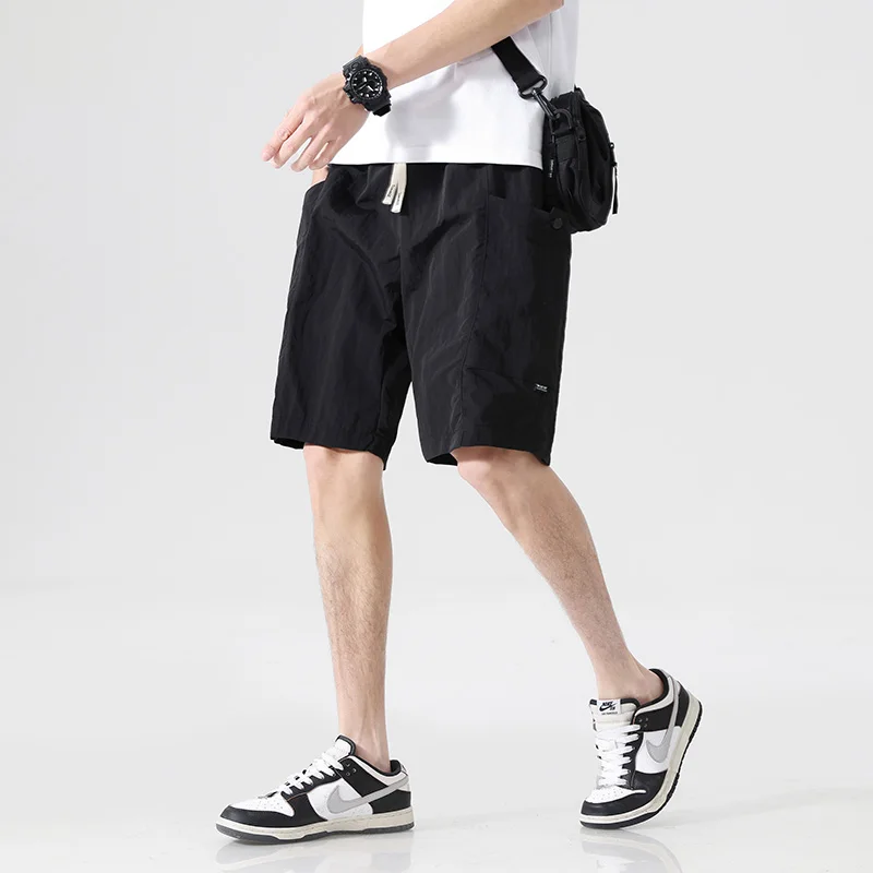 Ckean шорты-карго мужские летние тонкие американские модные брендовые свободные