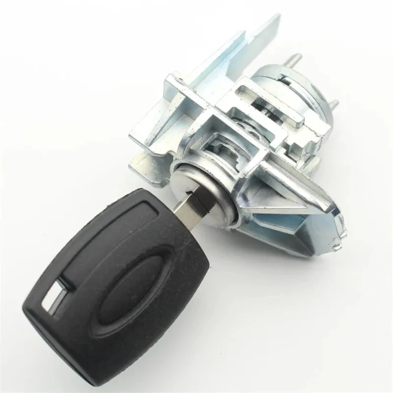 FLYBETTTER OEM Левый дверной замок фотоэлемент для 2007-2012 Ford Focus Mondeo с ключом 1 шт.
