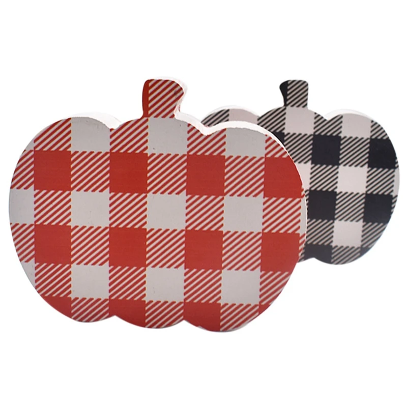 

Многослойный поднос для Хэллоуина, 2 шт., деревянный знак, украшение для вечерние на Хэллоуин, решетчатые деревянные бусины, украшения для до...