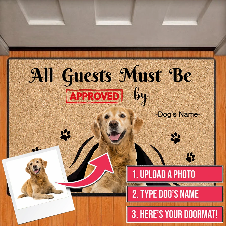 Personalized Custom Welcome Pet Mat 1