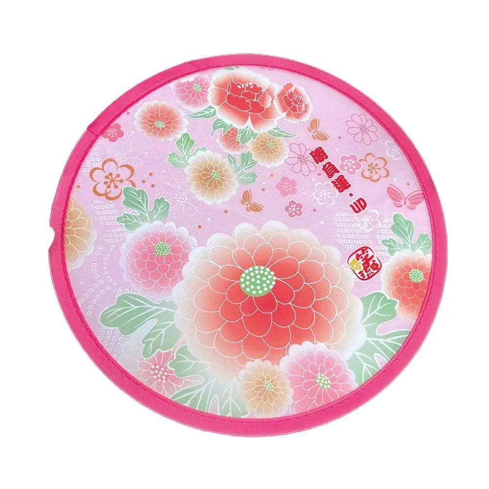 

Складной ручной веер из полиэстера, случайный цвет