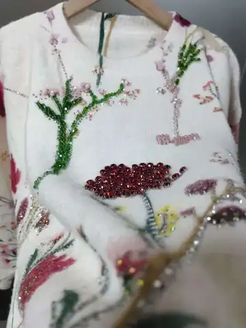 Женская осенне-зимняя одежда Real Photo, верхняя одежда, трикотажные топы, новый вязаный пуловер, женские свободные повседневные свитера