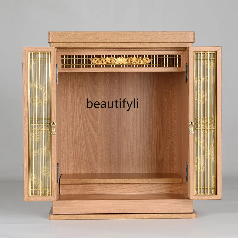 ZqBuddha Нишевый домашний современный минималистичный алтарь Будда Шкаф для