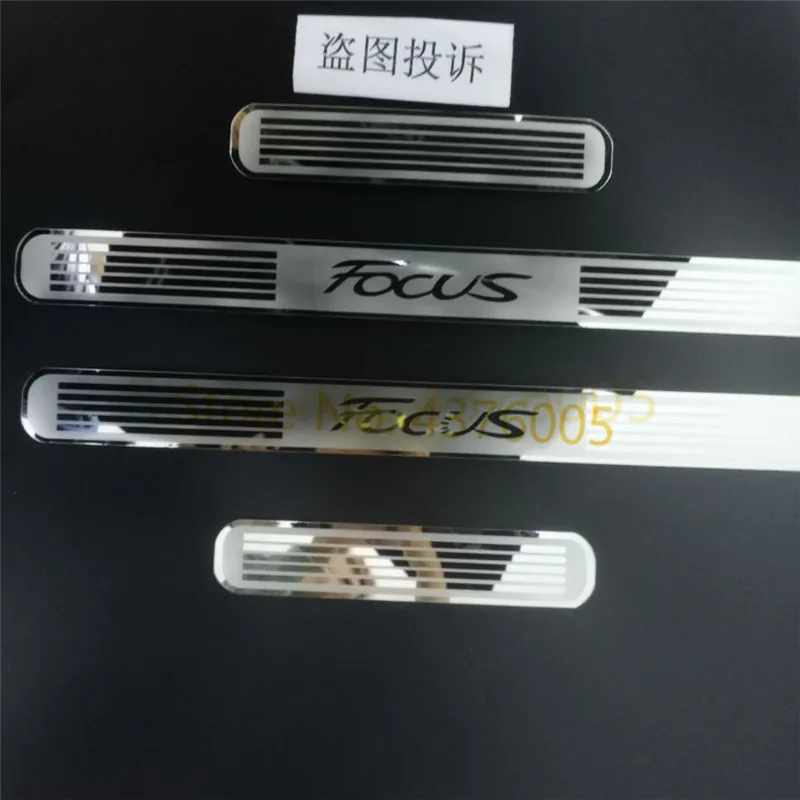 Накладка на порог из нержавеющей стали для Ford Focus 3 2 хэтчбек седан |