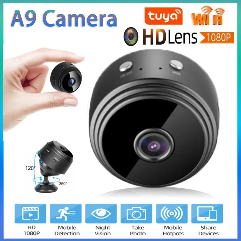 

1080P IP Camera A9 Mini Wifi Camera Wireless Surveillance Camera Remote Monitor Wireless Mini Camcorders Video Surveillance New