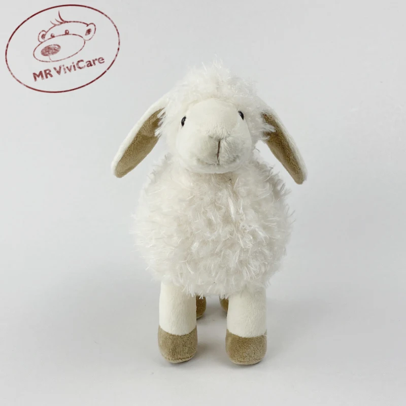 

Children Soft White Sheep Plush Doll Baby Cute Animal Doll Girls Baby Stuffed Doll Home Toys Sleeping Mate Stuffed Plush Toys