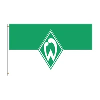 90x150cm werder bremen flag polyester printed football team for decoration