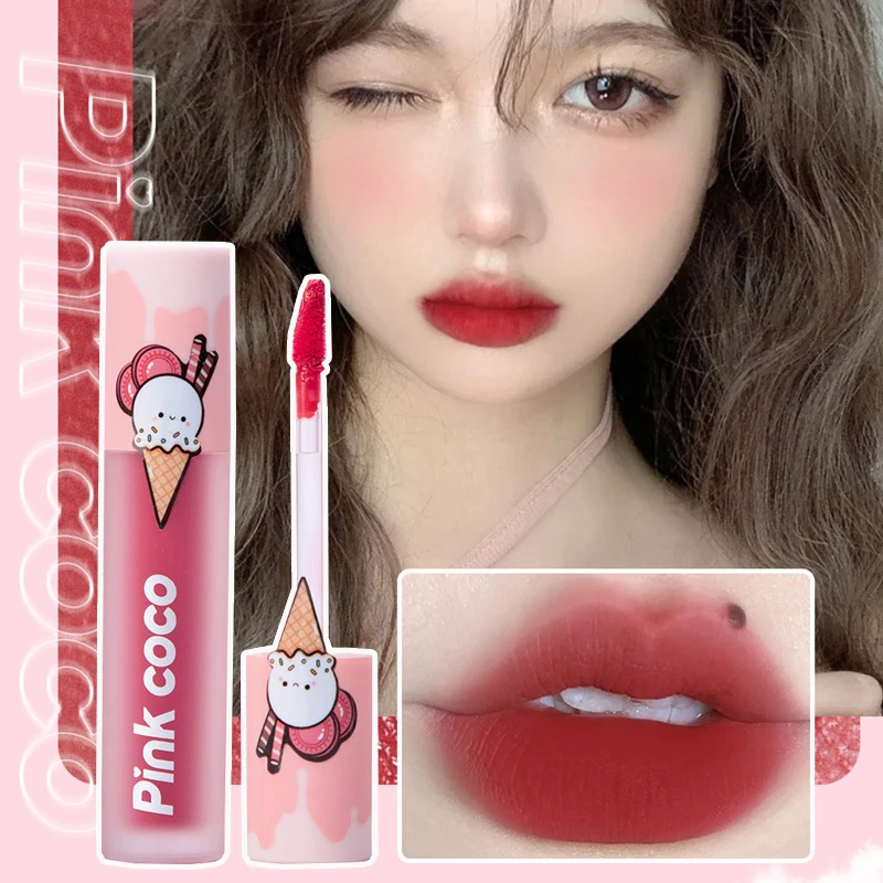 

New 6 Color Mirror Dyeing Lip Gloss Moisturizer Liquid Lipstick Waterproof Long Lasting Red Lip Tint Korean Lip Makeup Cosmetic