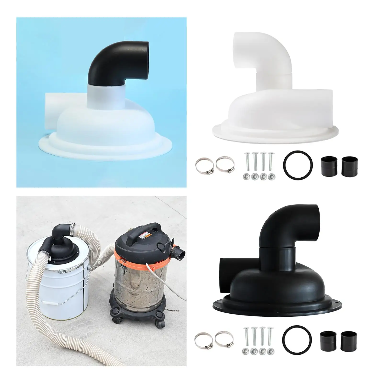 Циклонный фильтр пылесборник с локотью простой в установке циклонный чехол