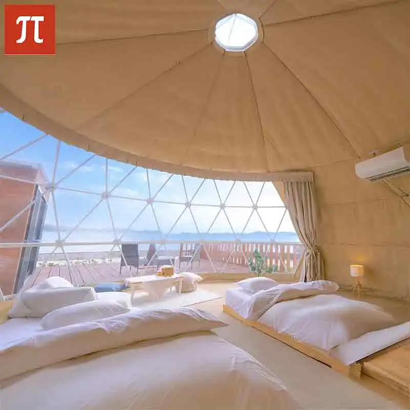 Прозрачный сферический стеклянный дом JINLI OUTDOOR