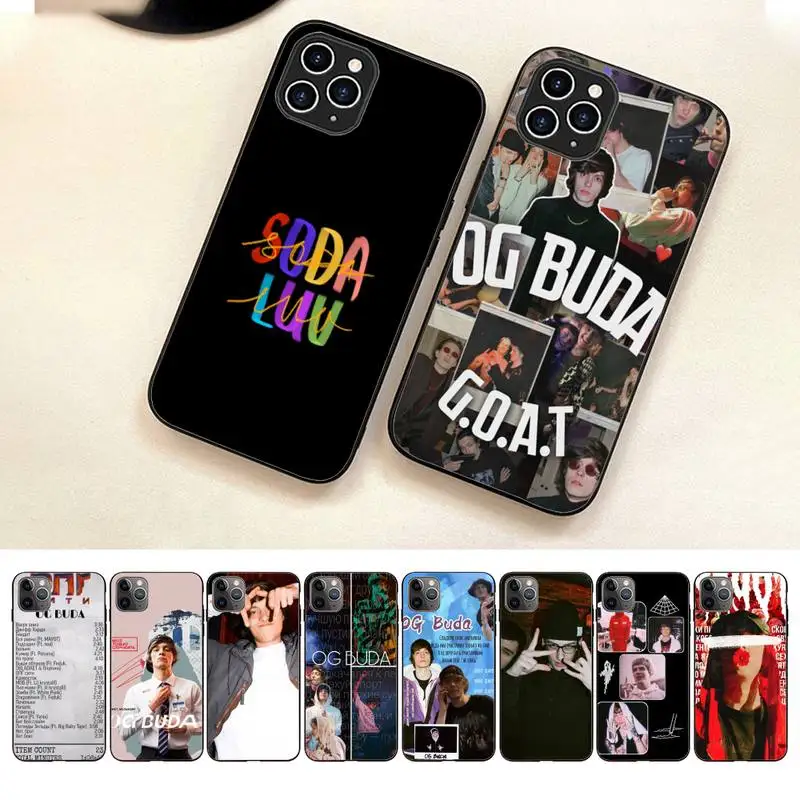 

OG BUDA Russia Rapper Phone Case For Iphone 7 8 Plus X Xr Xs 11 12 13 Se2020 Mini Mobile Iphones 14 Pro Max Case