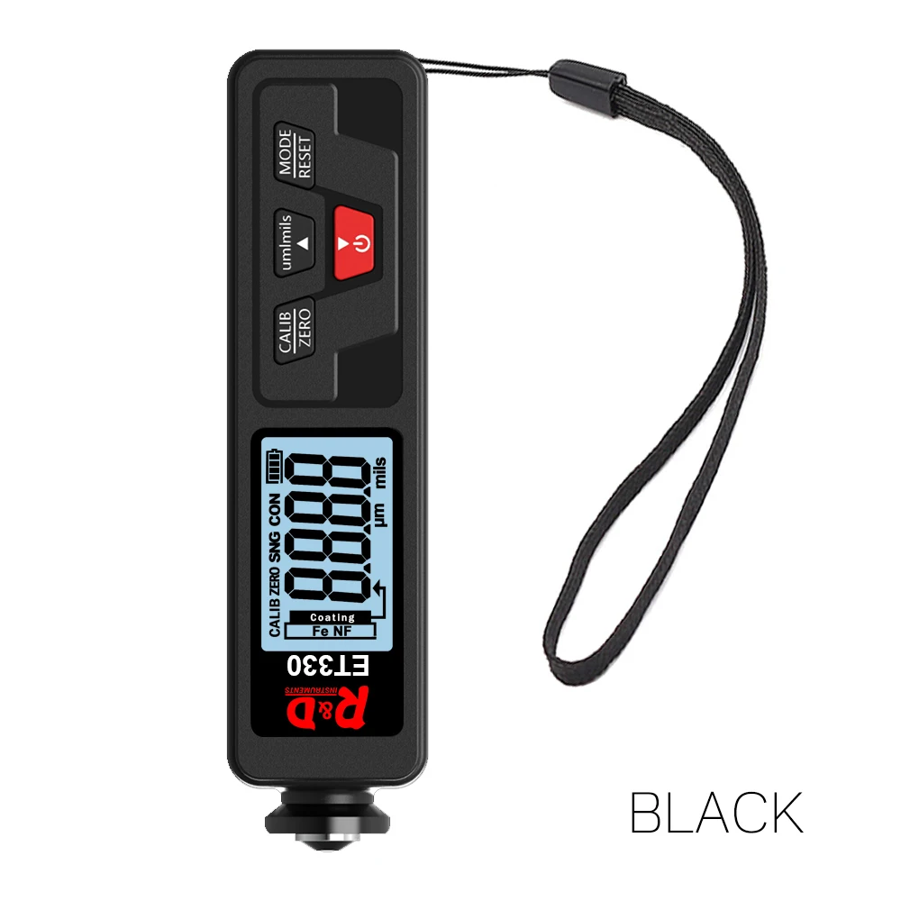 

Измеритель толщины лакокрасочного покрытия R&D ET330+Zn