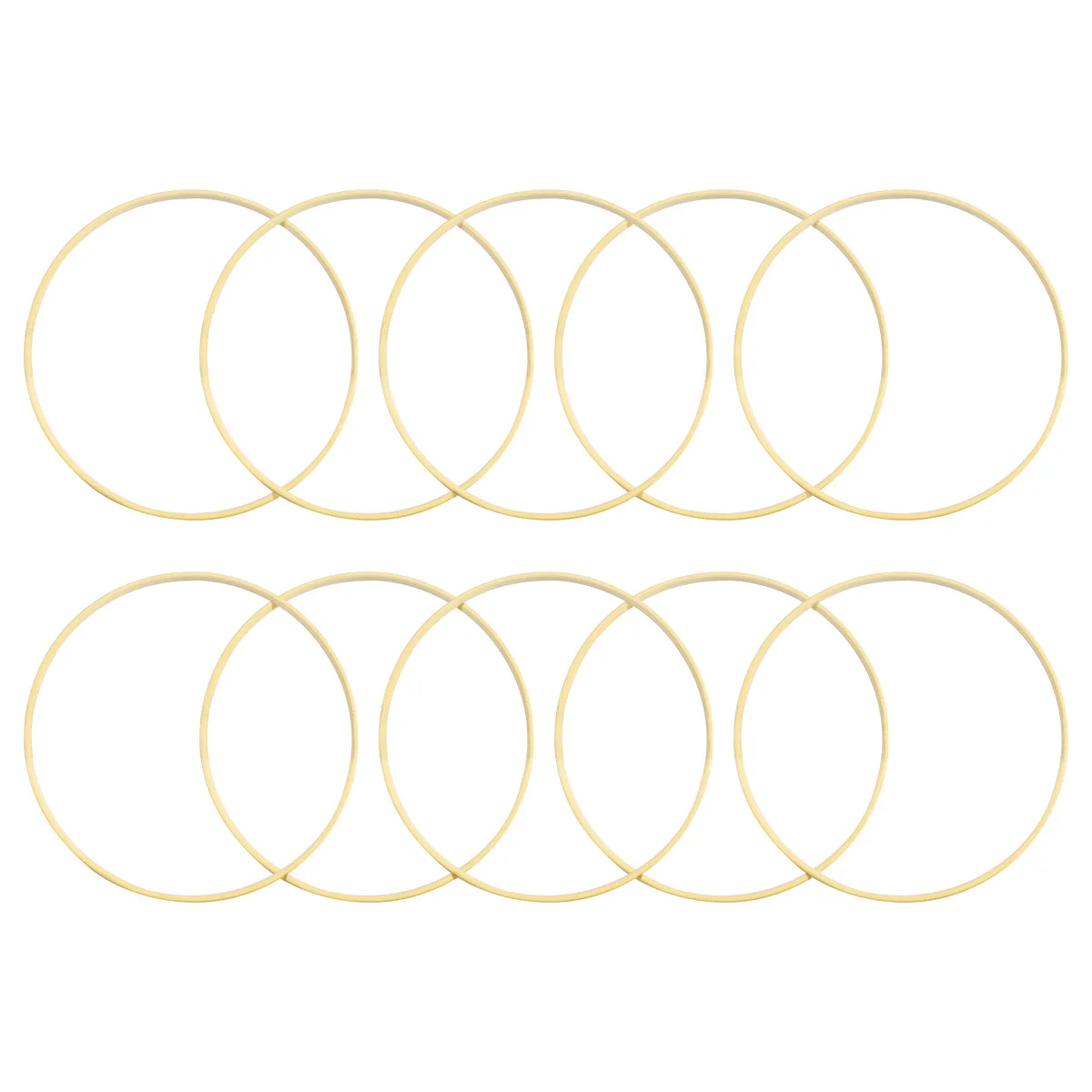 

10pcs Wrapping Paper Dreamcatcher Hoops Dreamcatcher Circle Dreamcatcher Accessories Dreamcatcher Ring