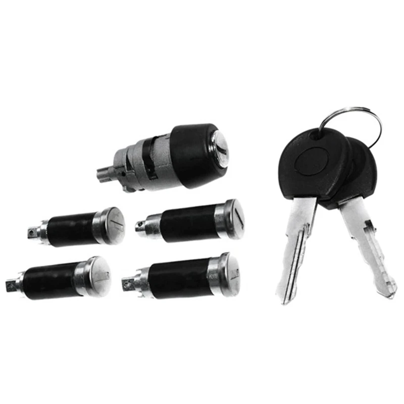 1 комплект переключатель зажигания 4 ствола дверного замка 2 ключа 701837205 для