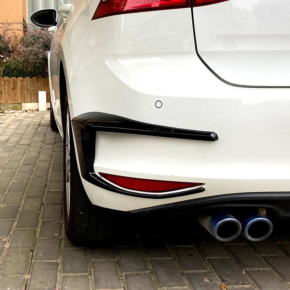 Накладка на задний бампер стикеры для спойлера накладка крыло плавники VW Golf 7 MK7 GTI