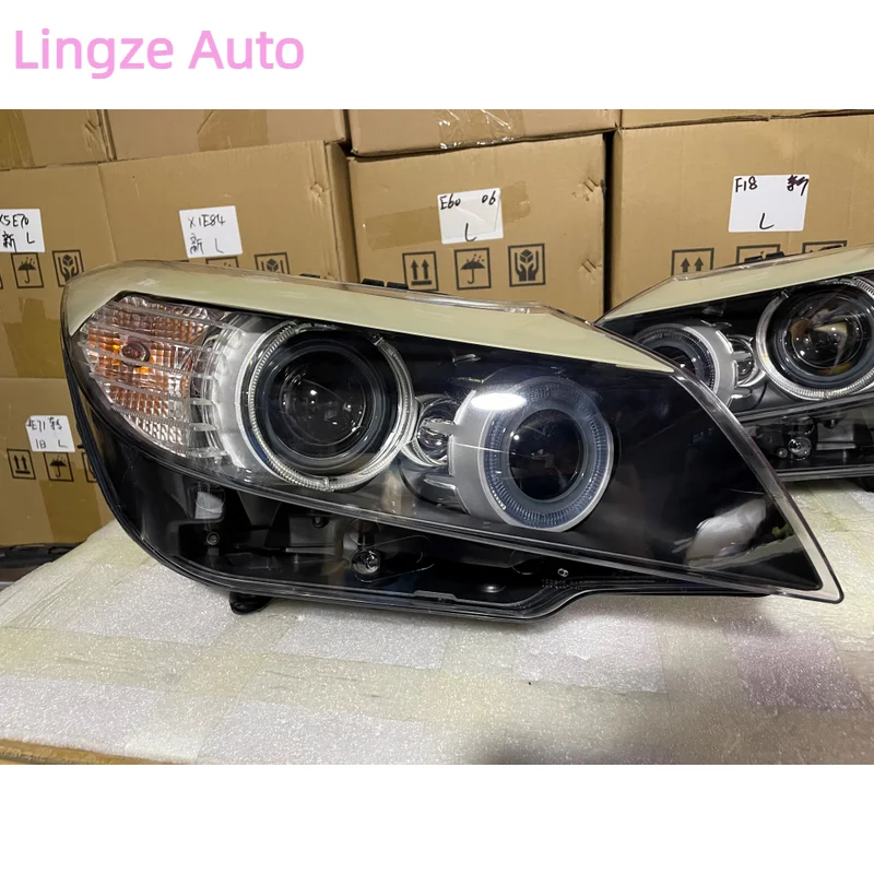 Подходит для BMW Z4 передние фары 2009-2012 E89 ксеноновая лампа Plug And Play AFS половина
