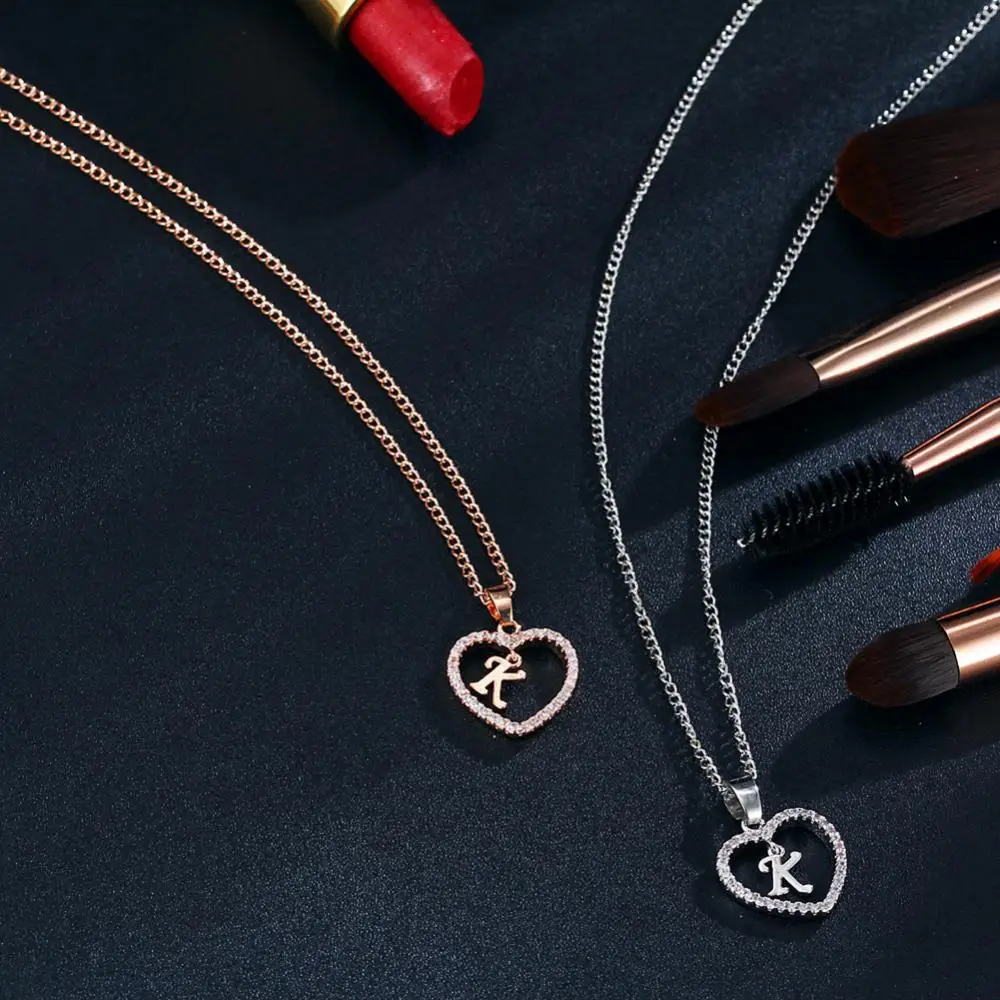 Ожерелье с 26 буквами алфавита от A до Z | AliExpress