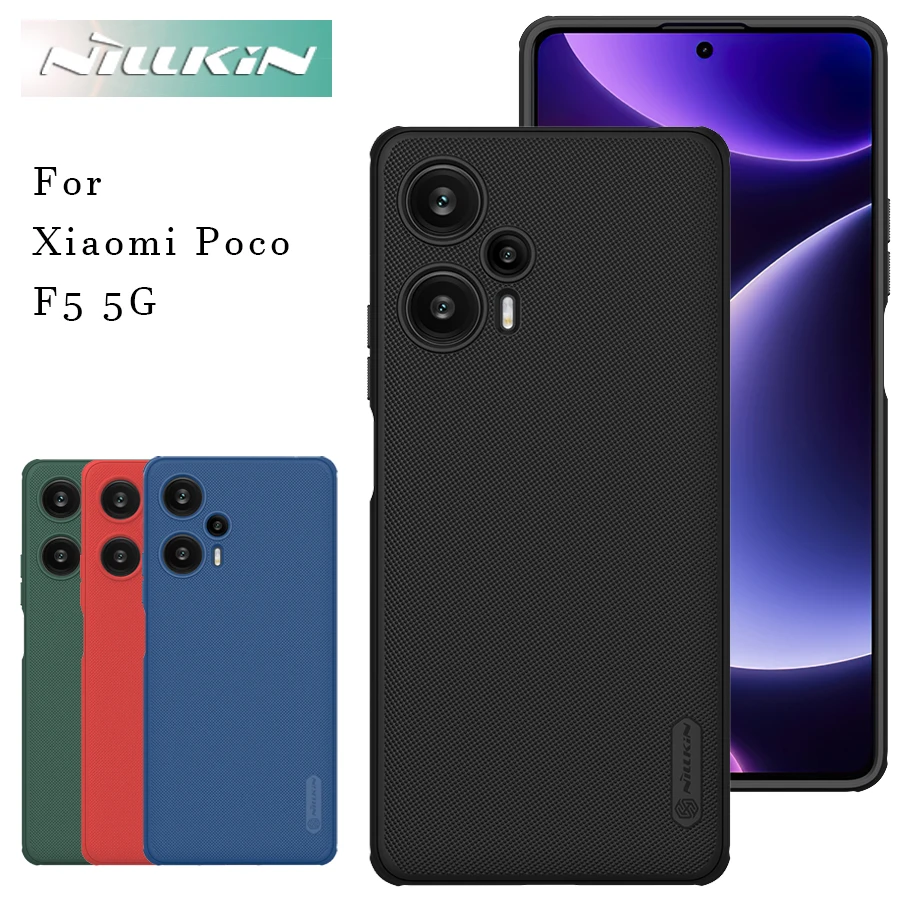 Чехол Nillkin для Xiaomi Poco F5, Супер Матовый чехол Pro, защитная задняя крышка из ТПУ и ПК для Xiaomi Poco F5