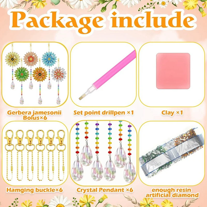 Ветряной Спиннер сделай сам 6 штук двухсторонняя краска подвесное украшение для