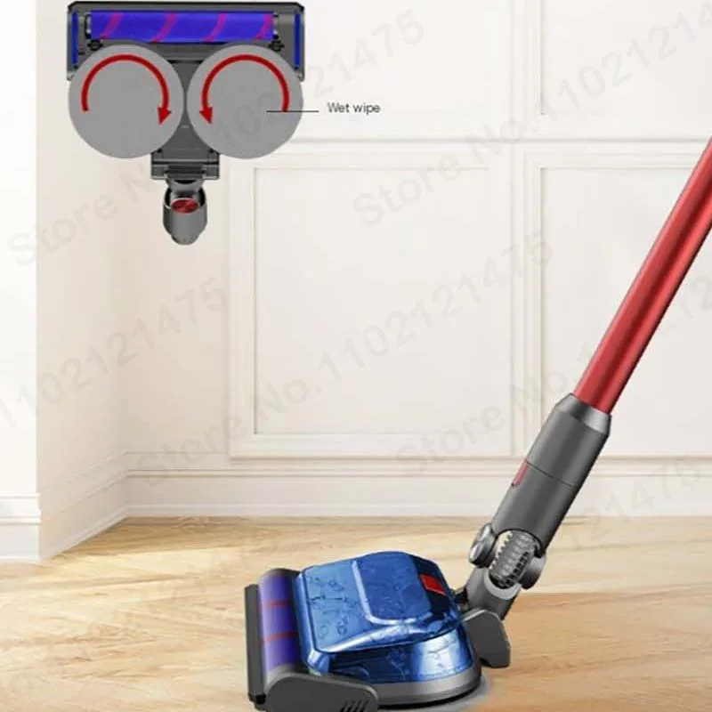 Моторизованная насадка для щетки аксессуары Dyson V7 V8 V10 V11 V15 резервуар воды Швабра