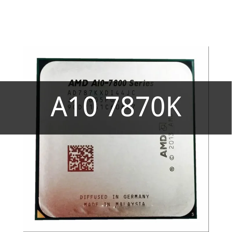 

A10-Series A10 7870K 7870 3.9 GHz Quad-Core CPU Processor AD787KXDI44JC Socket FM2+