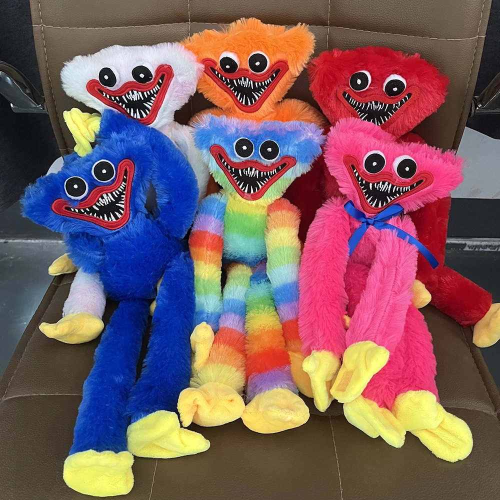 

New 40cm Huggy Wuggy Hague Vagi Stuffed Plush Toys Horror Doll Scary Soft Plushie Toys For Children Boys Birthday Gifts Peluches