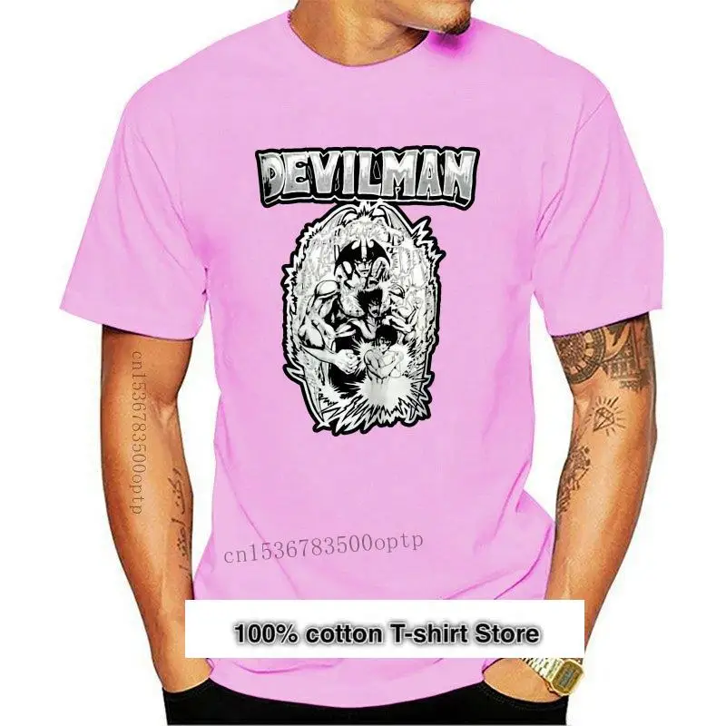 

Camiseta Vintage de los 90 de Devilman, camisa de Manga de Anime japonés de la película de los 90, talla grande