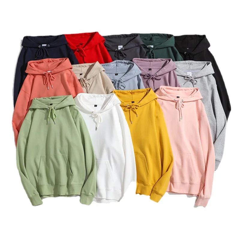 

Мужская и женская хлопковая толстовка, Уличная Повседневная рубашка, весенняя и осенняя Повседневная Толстовка, 22 цвета, толстовки, 2022